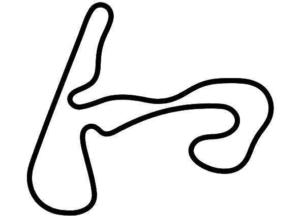 Circuit Zandvoort track map