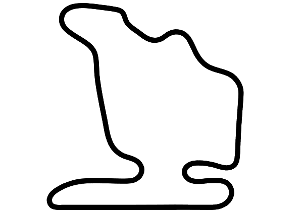 Hungaroring track map